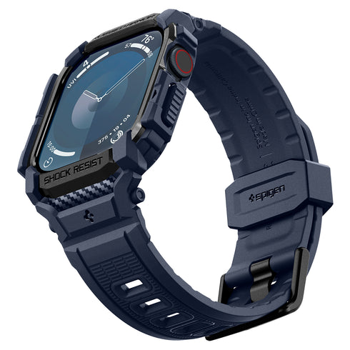 כיסוי + רצועת שעון Spigen לסדרת Apple Watch 10 Rugged Armor Pro